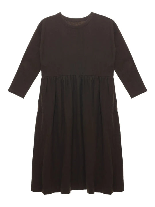 Brown dress, front view
