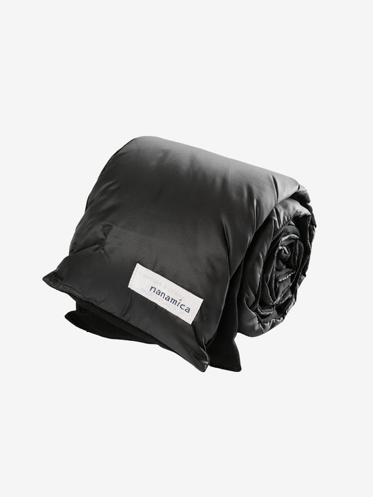 Black scarf, back view