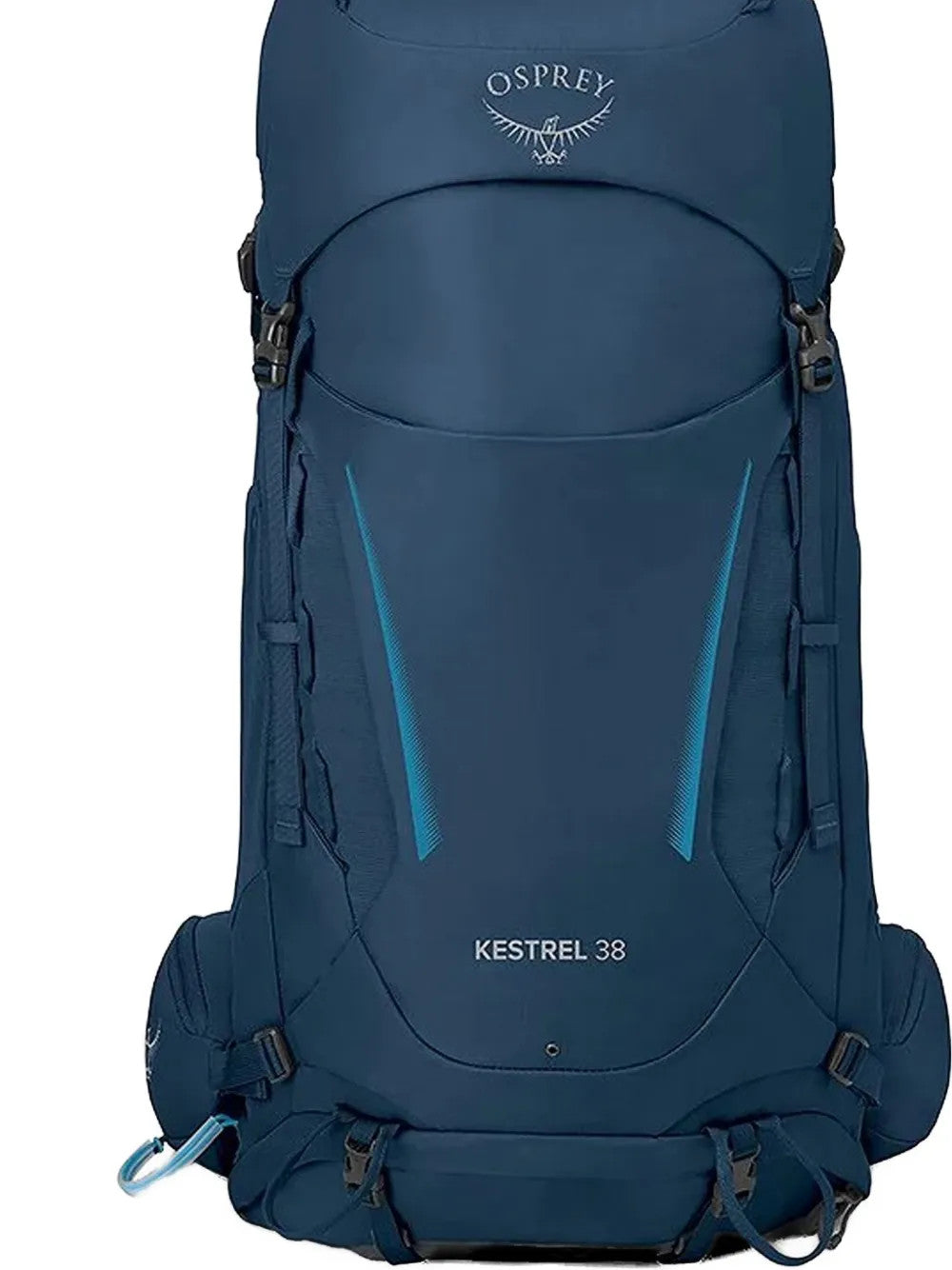 Blue bag, front view