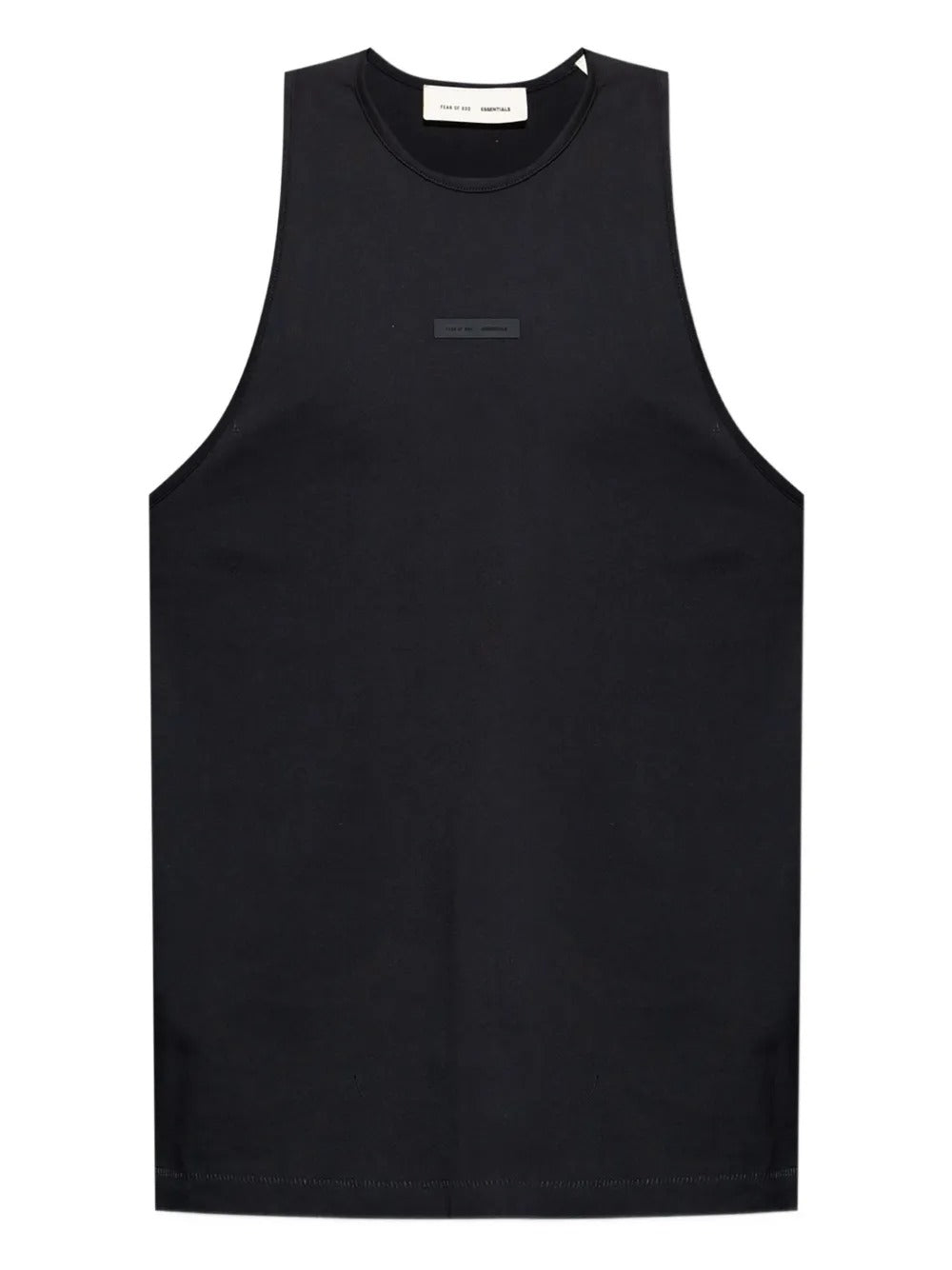 Black vest, front view