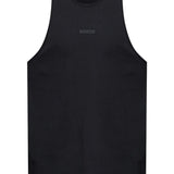 Black vest, front view