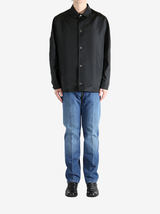 Black jacket,full body view