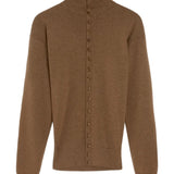 Brown knitwear, front view