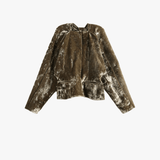 Green jacket, front view