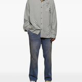 Grey shirts full body view