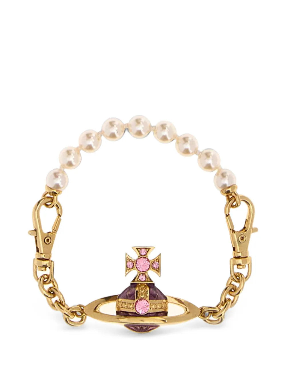 Pink jewelry, front view