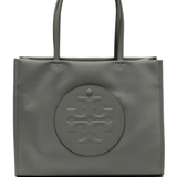 grey bag, front view