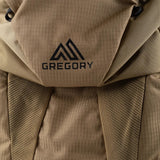 Close up of Tan bag, showing detail