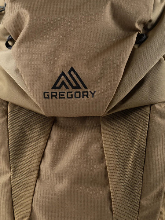 Close up of Tan bag, showing detail
