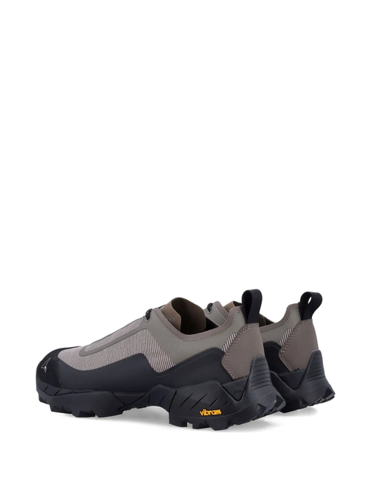 Grey sneakers,side view