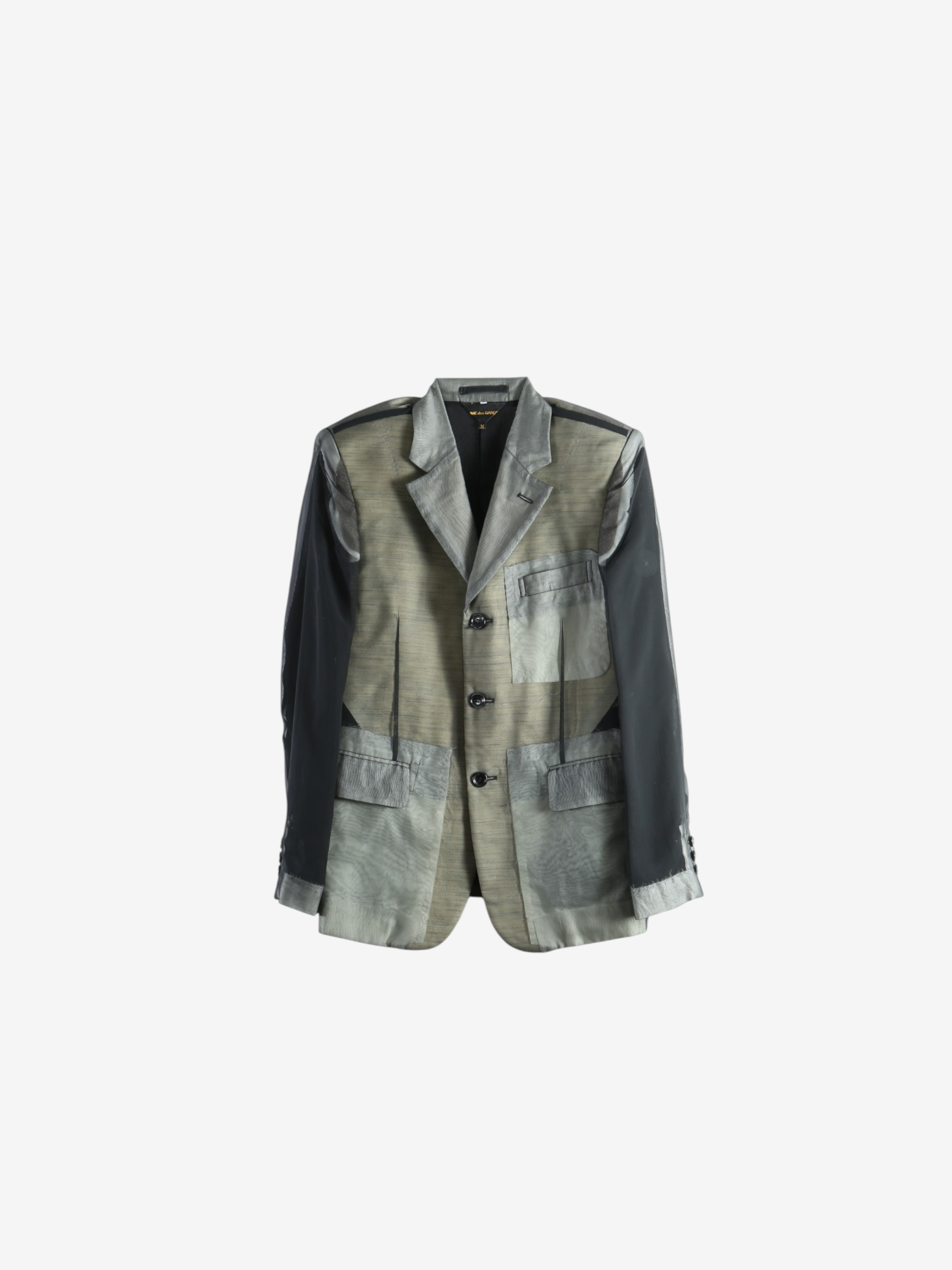 Grey jacket, front view