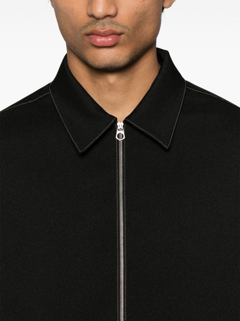 JIL SANDER - Men Zip-up Shirt