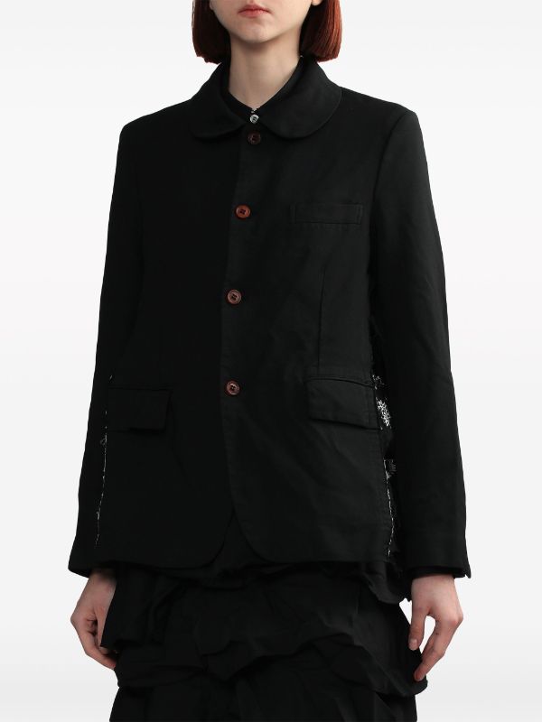 COMME DES GARCONS BLACK Women Button Jacket