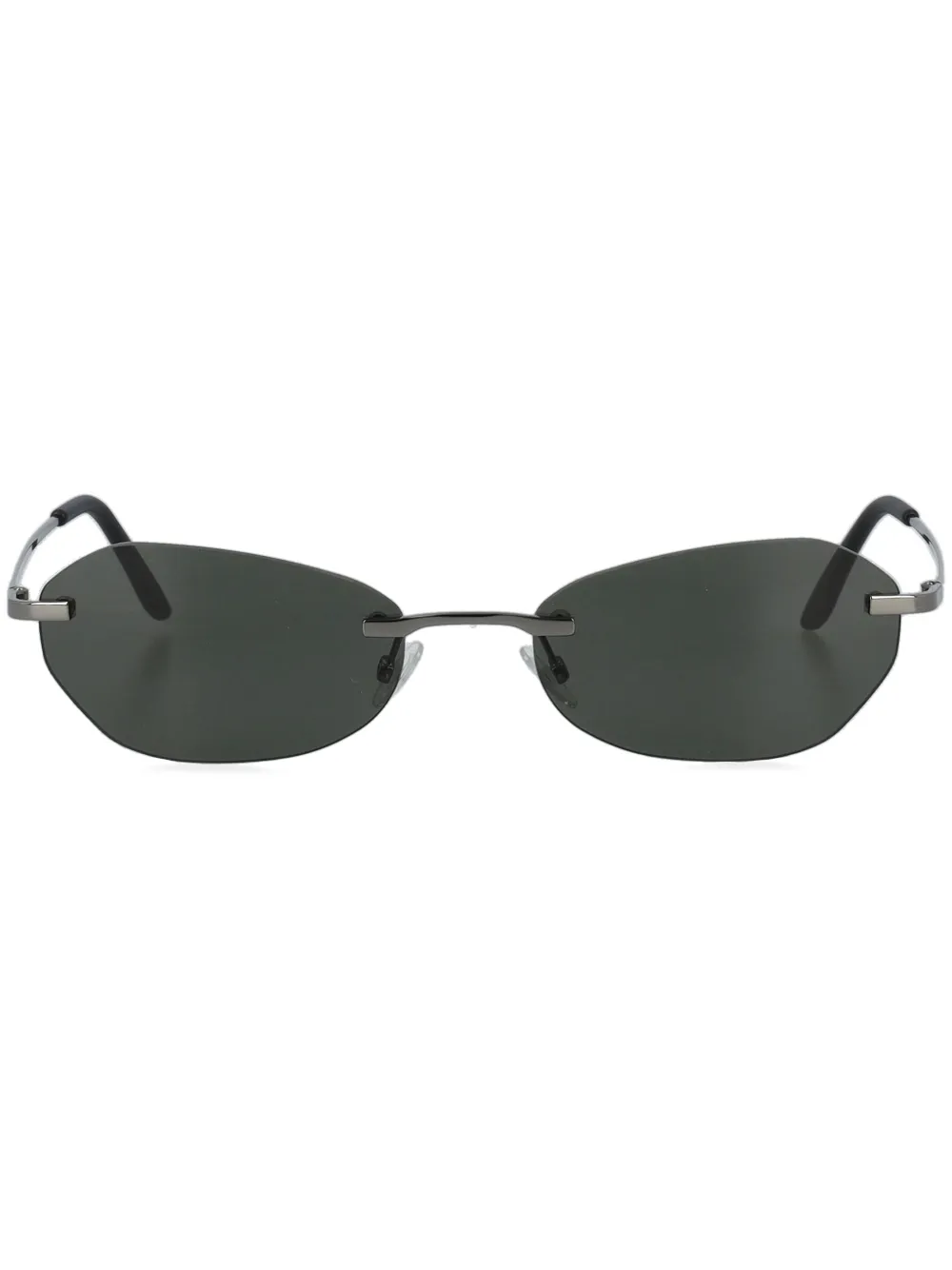 Black eyewear, front view