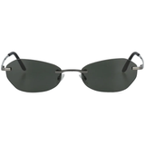 Black eyewear, front view