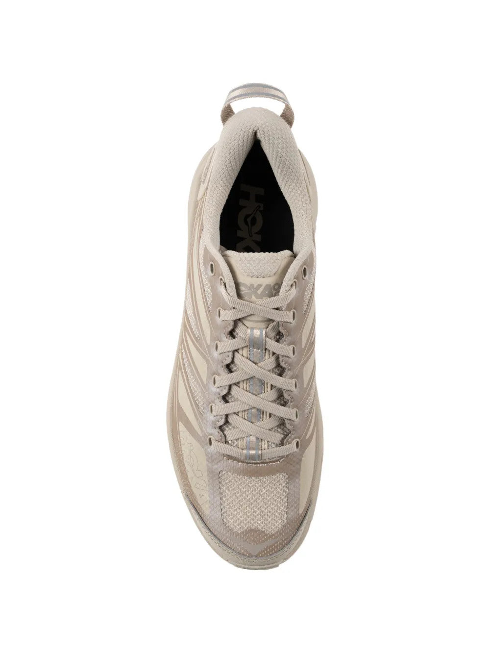 Tan shoes, front view