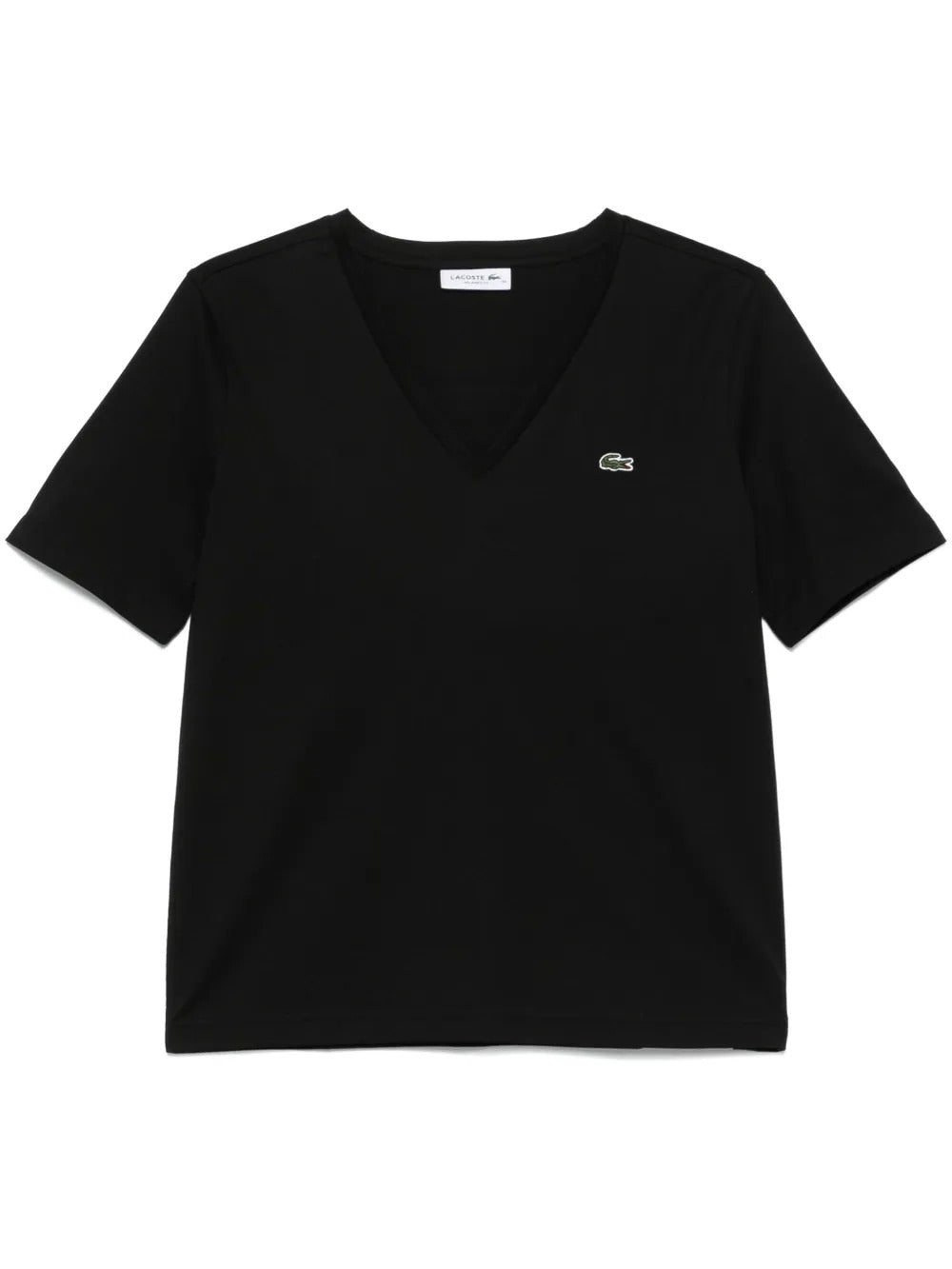 Black T-shirt, front view