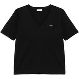 Black T-shirt, front view