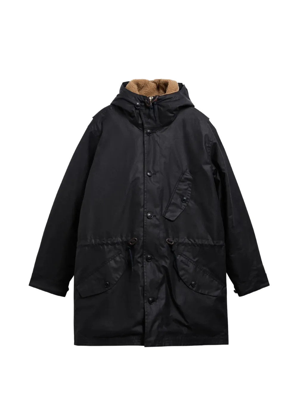 Black jacket, front view