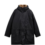 Black jacket, front view