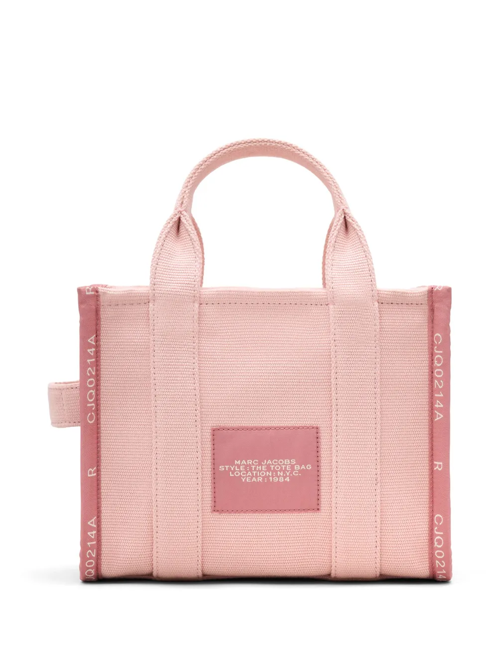 Pink bag, back view