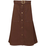 Brown skirt, front view