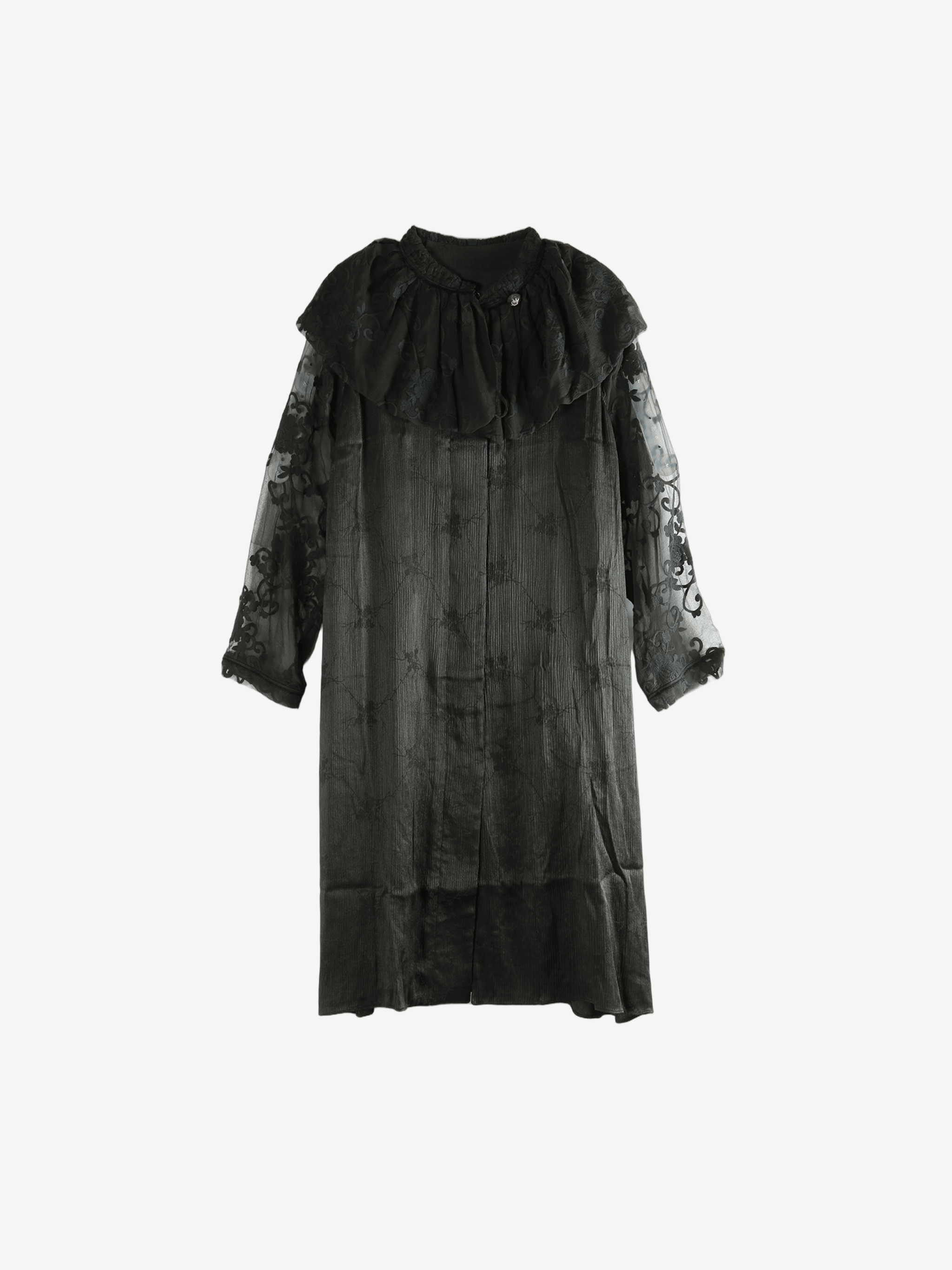 Black coats, front view