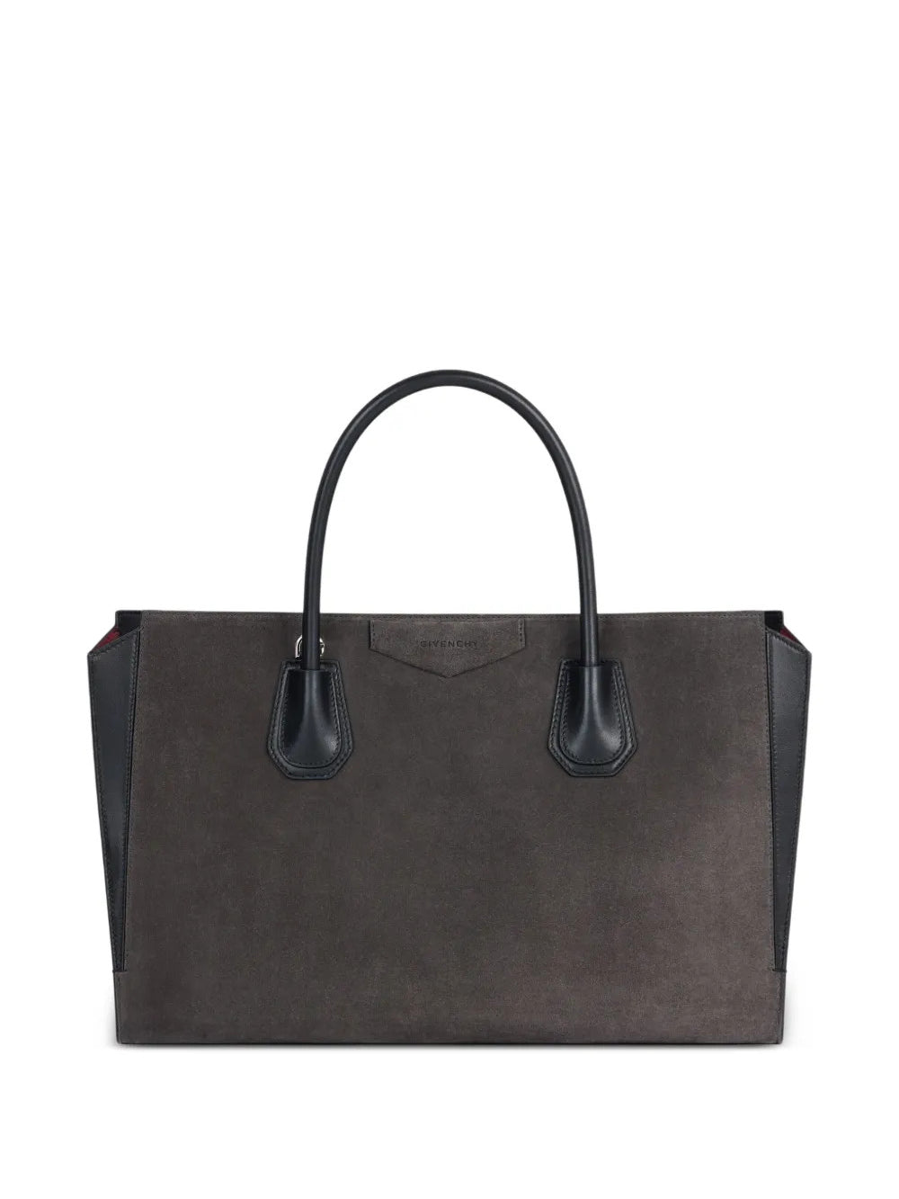 Grey bag, front view