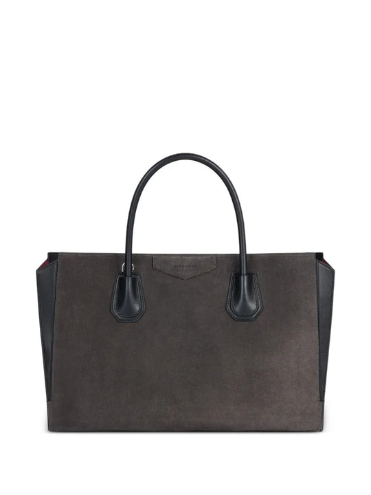 Grey bag, front view