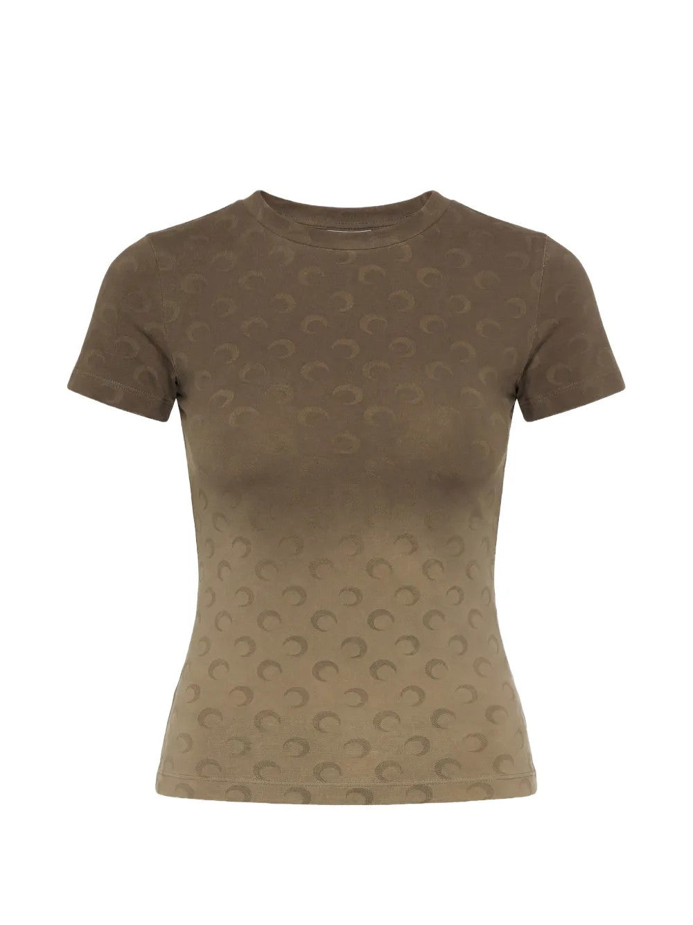 Brown t-shirt, front view