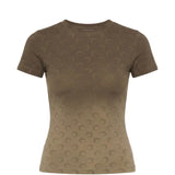 Brown t-shirt, front view