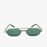 Green eyewear, front view