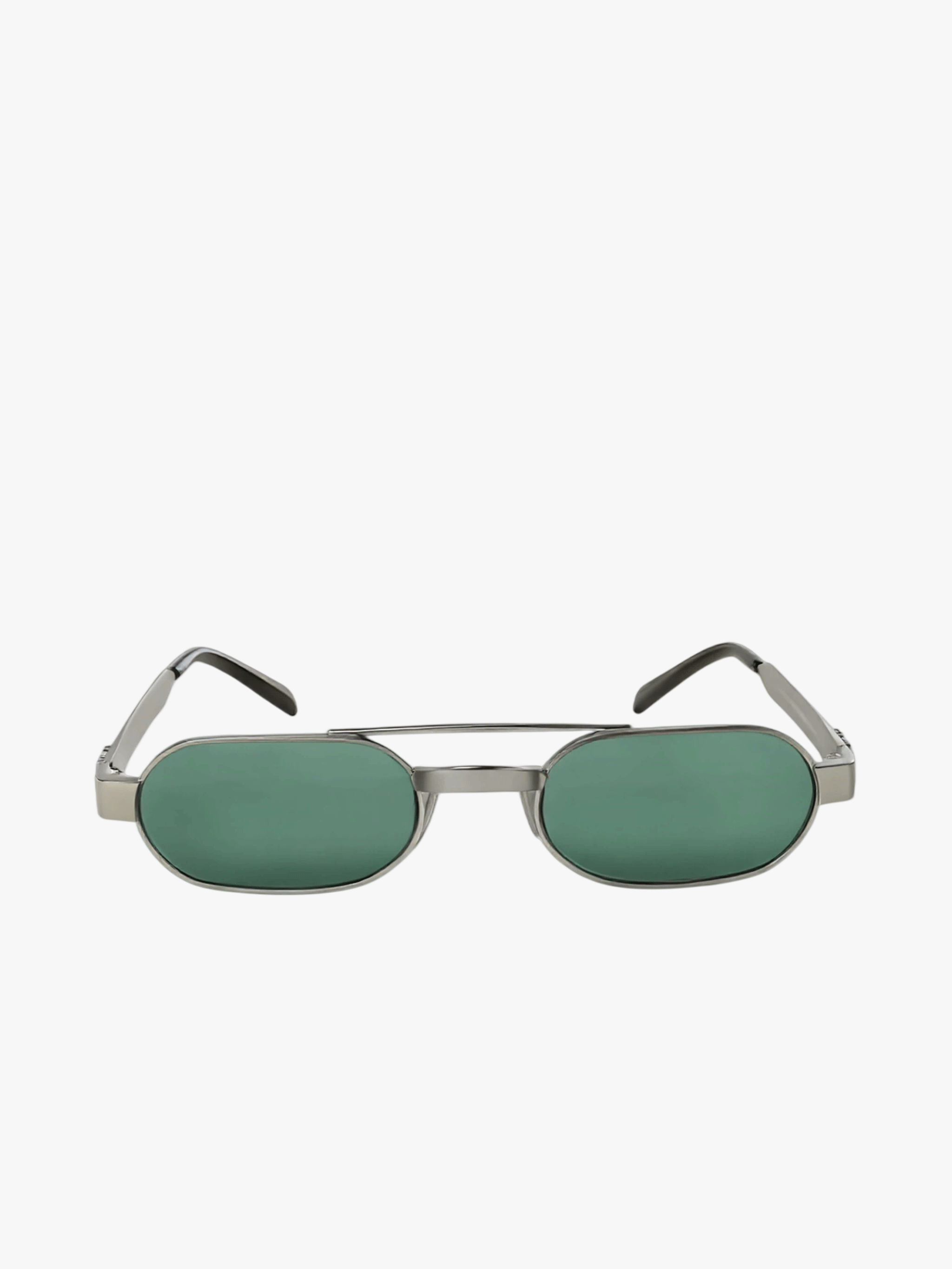 Green eyewear, front view