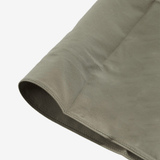 Close up of Tan scarf, showing detail
