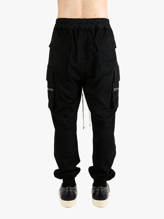 Black pants, full body view