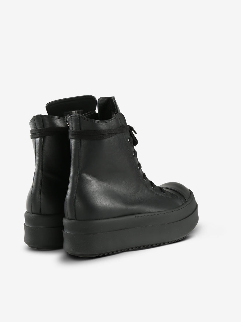 RICK OWENS - Men Scarpe In Pelle Mega Bumper Sneakers