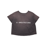 Black t-shirt, front view