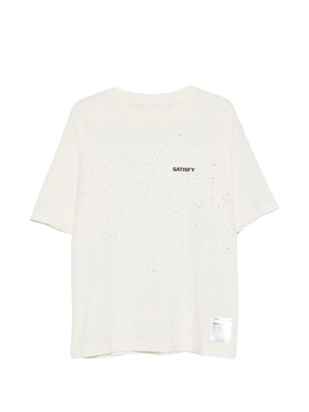 White t-shirt, front view