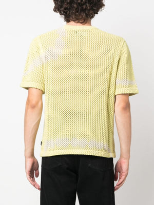 STUSSY - Men O'Dyed Mesh Crew Tee