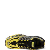 Yellow sneaker,front view