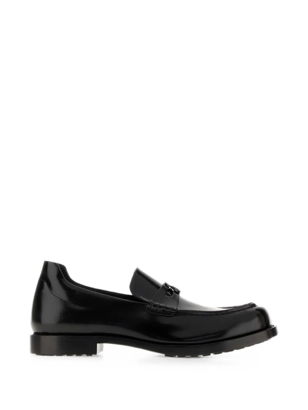Black shoes, side view