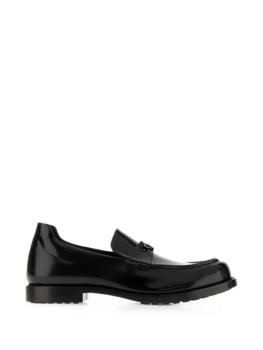 Black shoes, side view