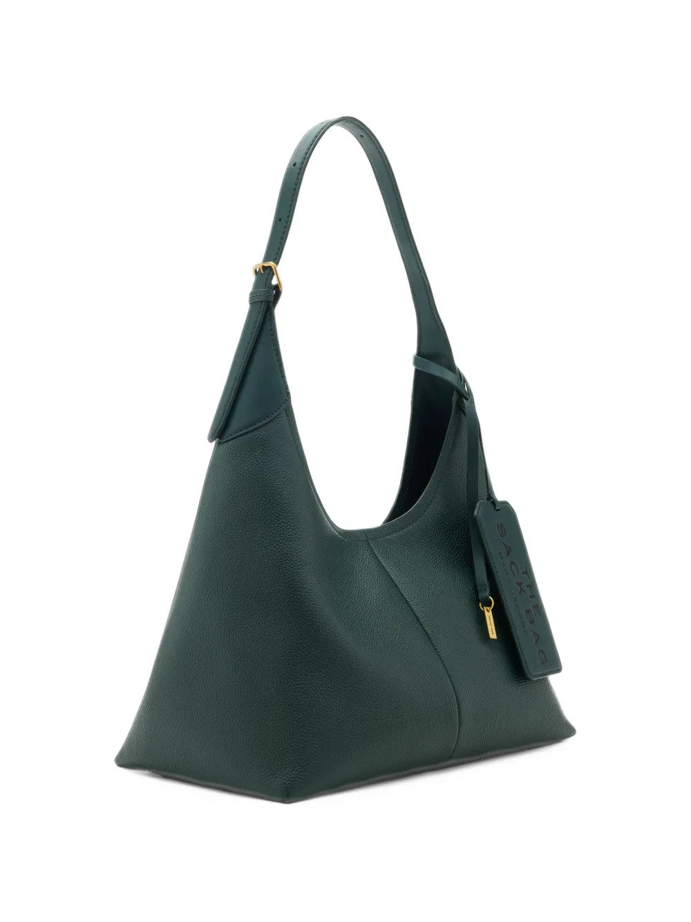 Green bag, front view