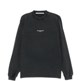 ALEXANDER WANG - Unisex Logo Print Long Sleeve Tee