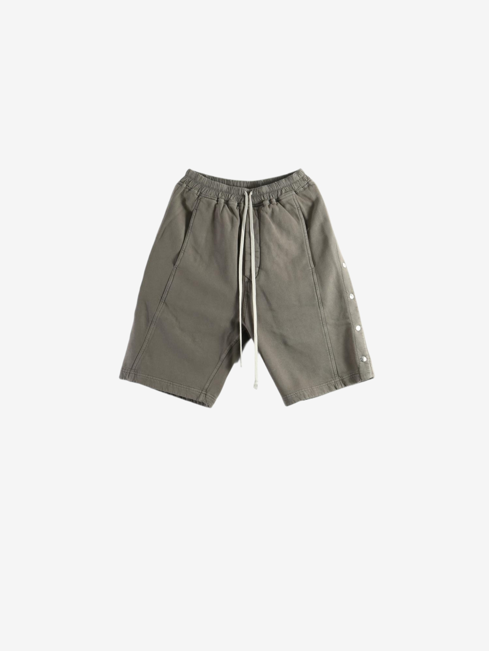 Grey shorts, front view