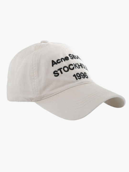 Tan hat, front view