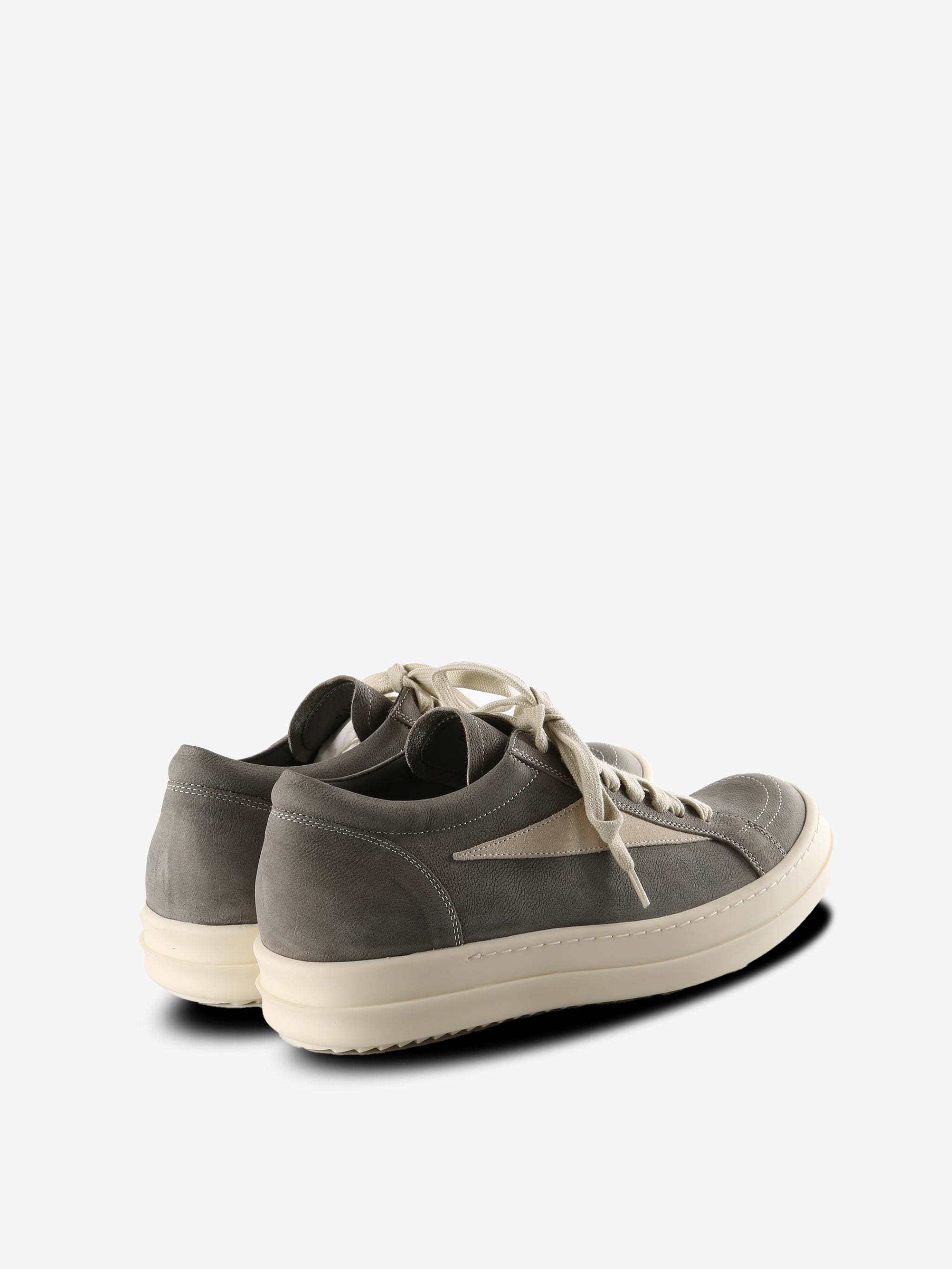 Grey sneakers,back view