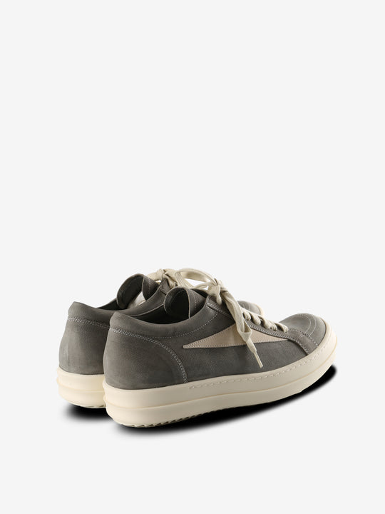 Grey sneakers,back view