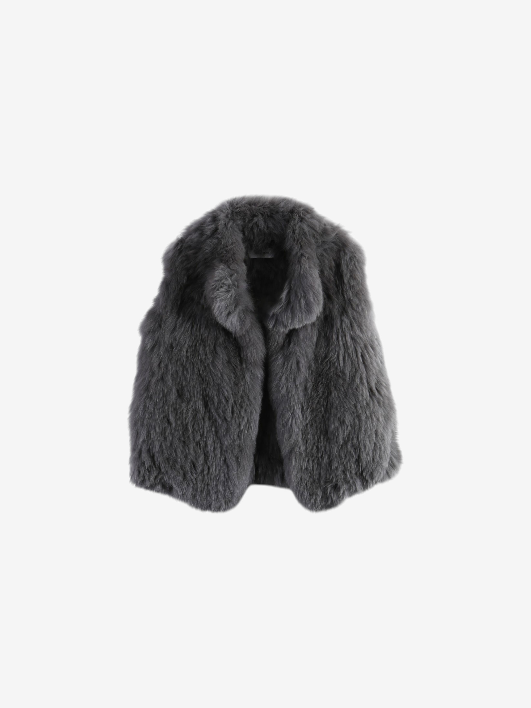 Grey jacket, front view
