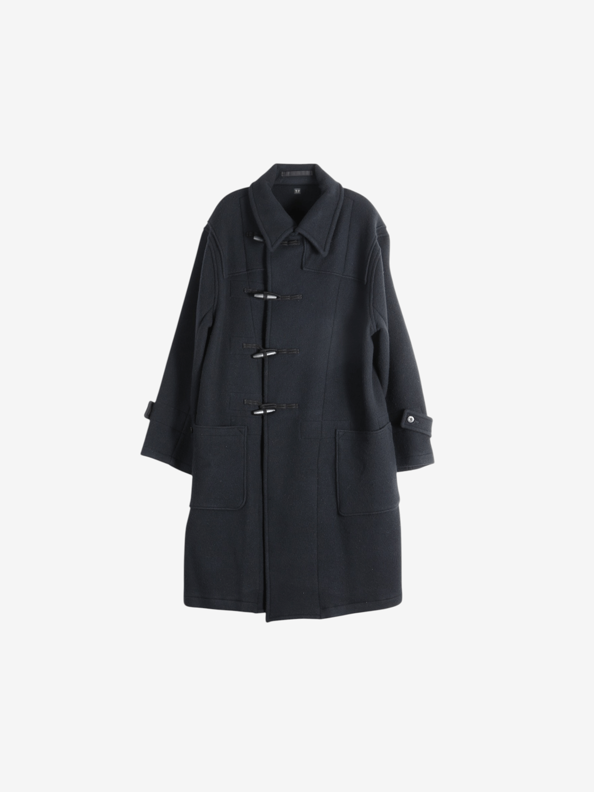Black jacket, front view